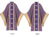 Retro Unisex Lapel Batwing Sleeve Costume Robe for Halloween Performance
