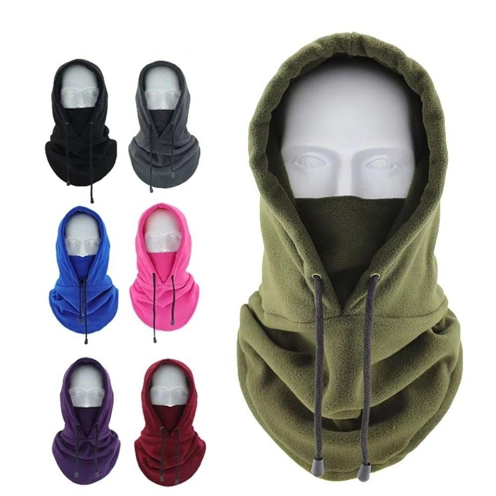 Polar Fleece Winter Hat Full Face Beanies Fashion Bonnets  For Women Man