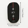 1PC Luxury Silicone Remote Car Key Case Cover Bag 3 Buttons For For Peugeot 508 301 2008 3008 408 For Citroen C4 CACTUS C5 C3 C4