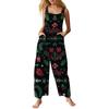 Women's Jumpsuit Printed Casual Loose Jumpsuit