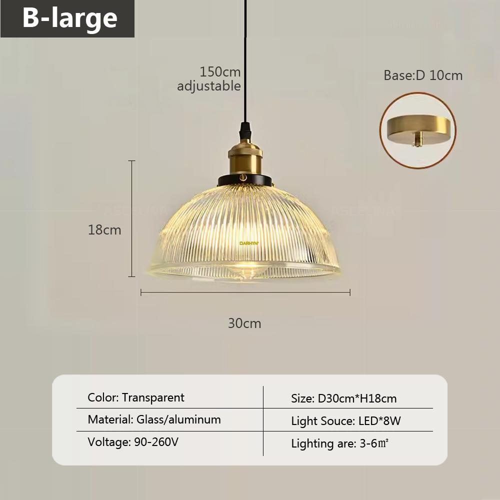 Nordic Retro Glass Pendant Light Green Hanging Lamp Living Room Decor Luminaire Hall Bedroom Dining Room Indoor Fixture Lustre