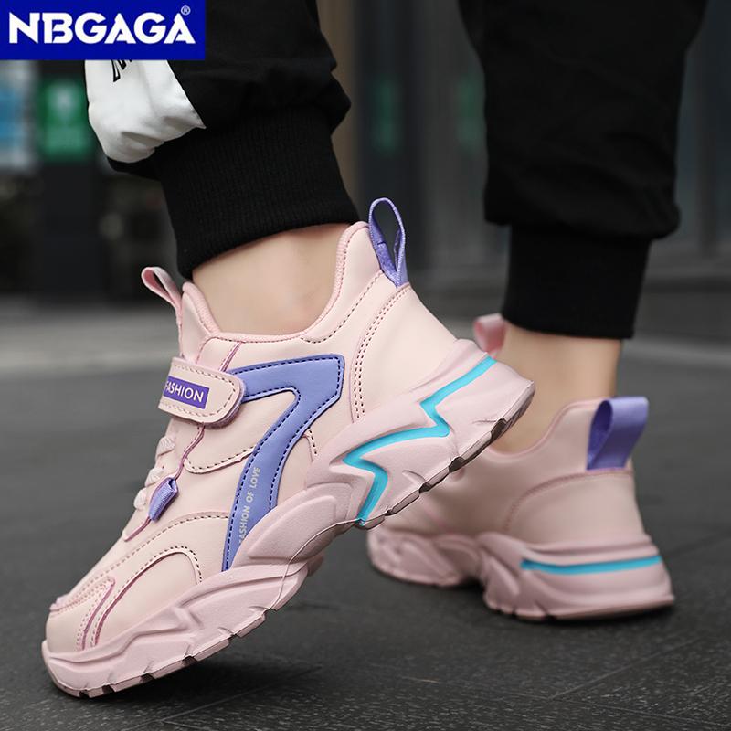 Sport Mädchen Freizeitschuh Leder 5-16 Jahre Junge Tennisschuh Outdoor Kinder Laufschuh Sneaker Anti Rutsch Weiche Sohle Wanderschuhe