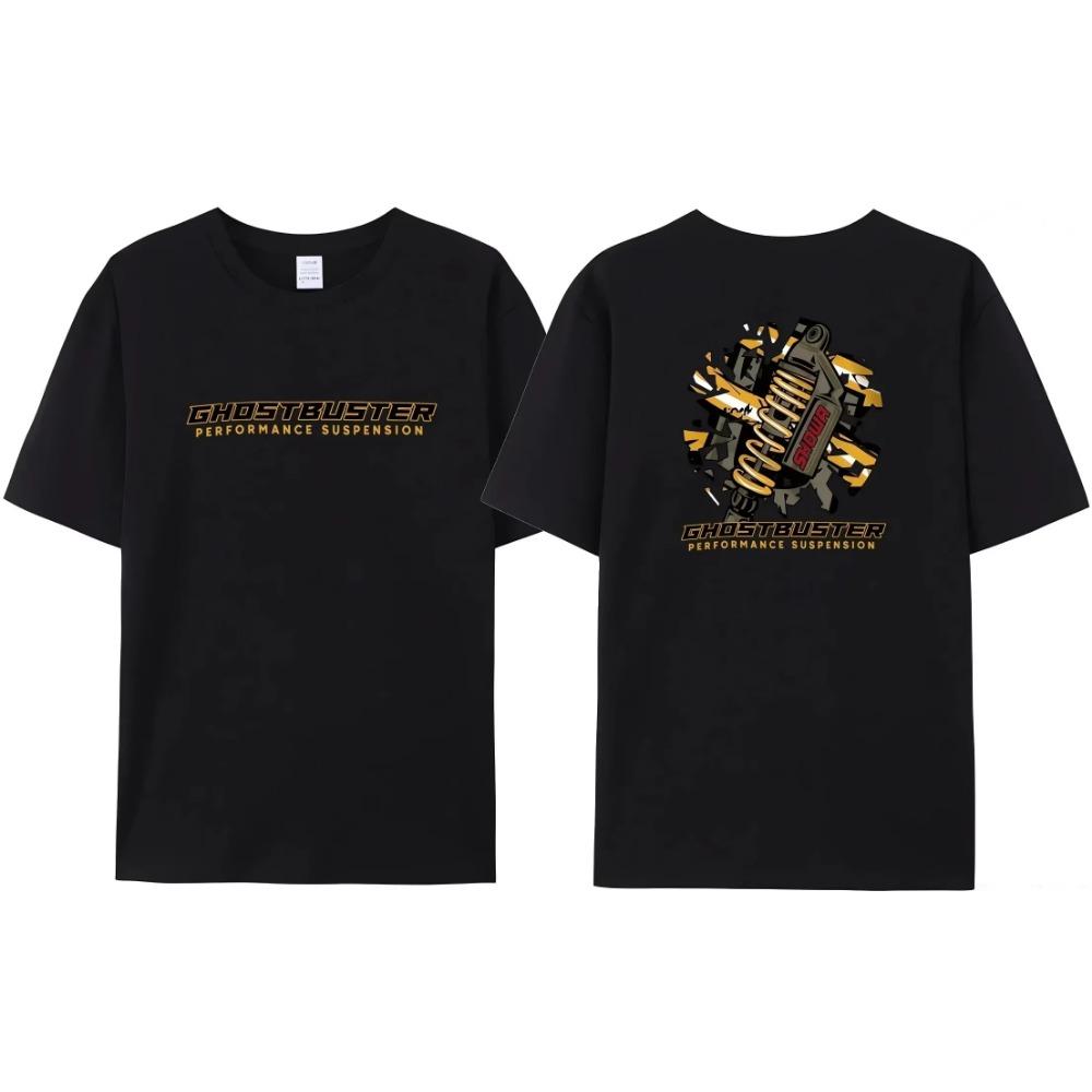 2024 New Men's Unique Ohlins Sports Racing T-Shirt Pure Cotton Casual Shock Ohlins RXF34 M.2 Men's Comfortable and Popular Tee