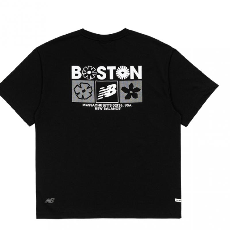 New Balance Uni Frozen Flower PicTogram ShorT Sleeve T shirT Nbnef31703 19