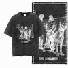 G Acid Washed Black Cotton Unisexs Streetwear COOLMIND  Graphic Tshirt   Big Size Cool Oneck Unisexs Tee Tshirt