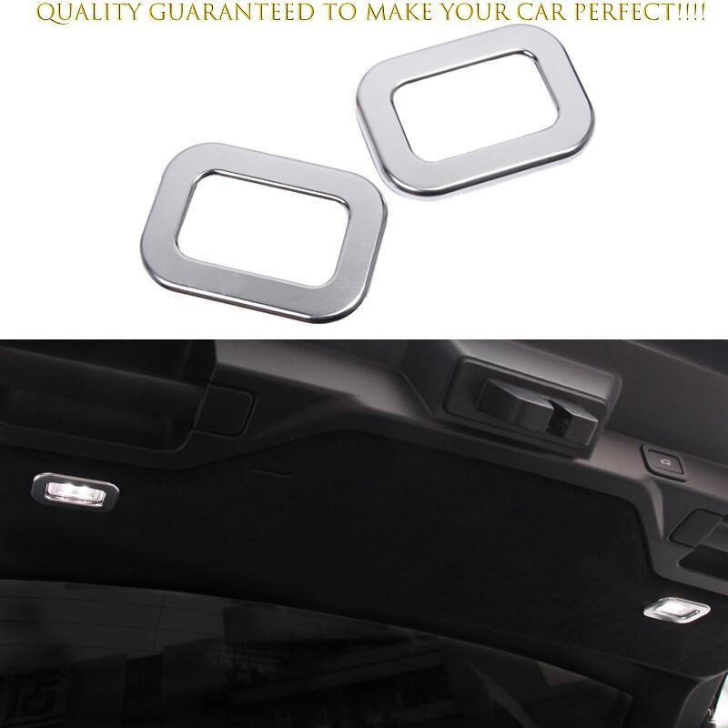 Fit For Range Rover L405 2013-2017 Silver ABS Trunk Light Decorative Frame 2pcs