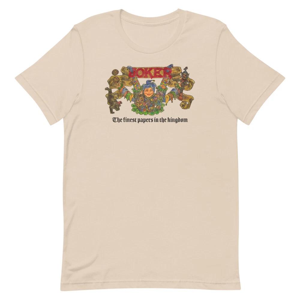JOKER ROLLING PAPERS Graphic Tee Shirt 70s Style Unisex t-shirt XXXXL