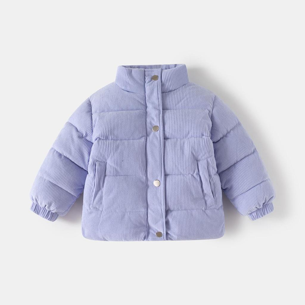 Children's Winter Cotton Padded Jacket - Unisex Korean Style for Autumn/Winter 2025