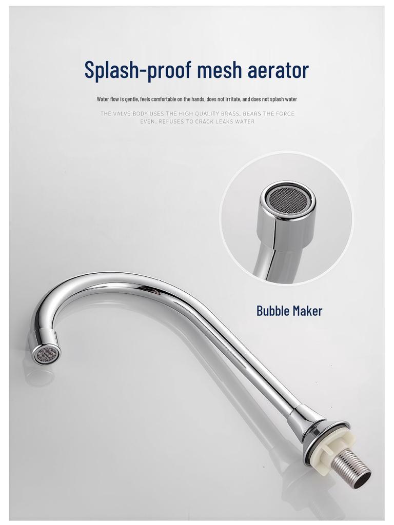 Fußbetätigtes Vollkupfer-Armaturventil für Krankenhaus- und Laborwaschbecken