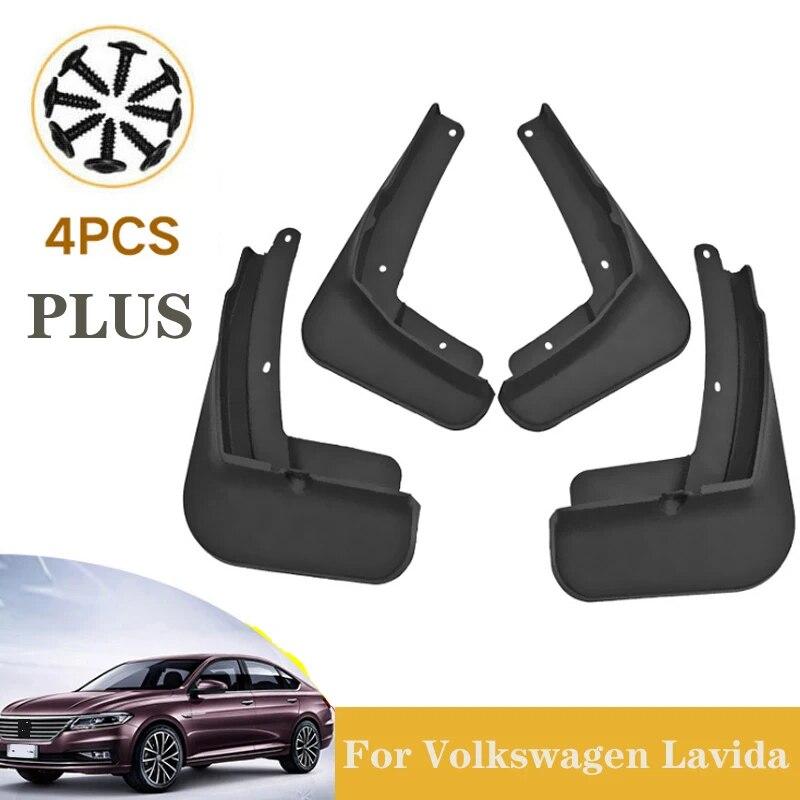 Molded Mud Flaps Mudflaps Splash Guards Front Rear Mud Flap Mudguards Fender for Volkswagen Lavida Plus 2018-