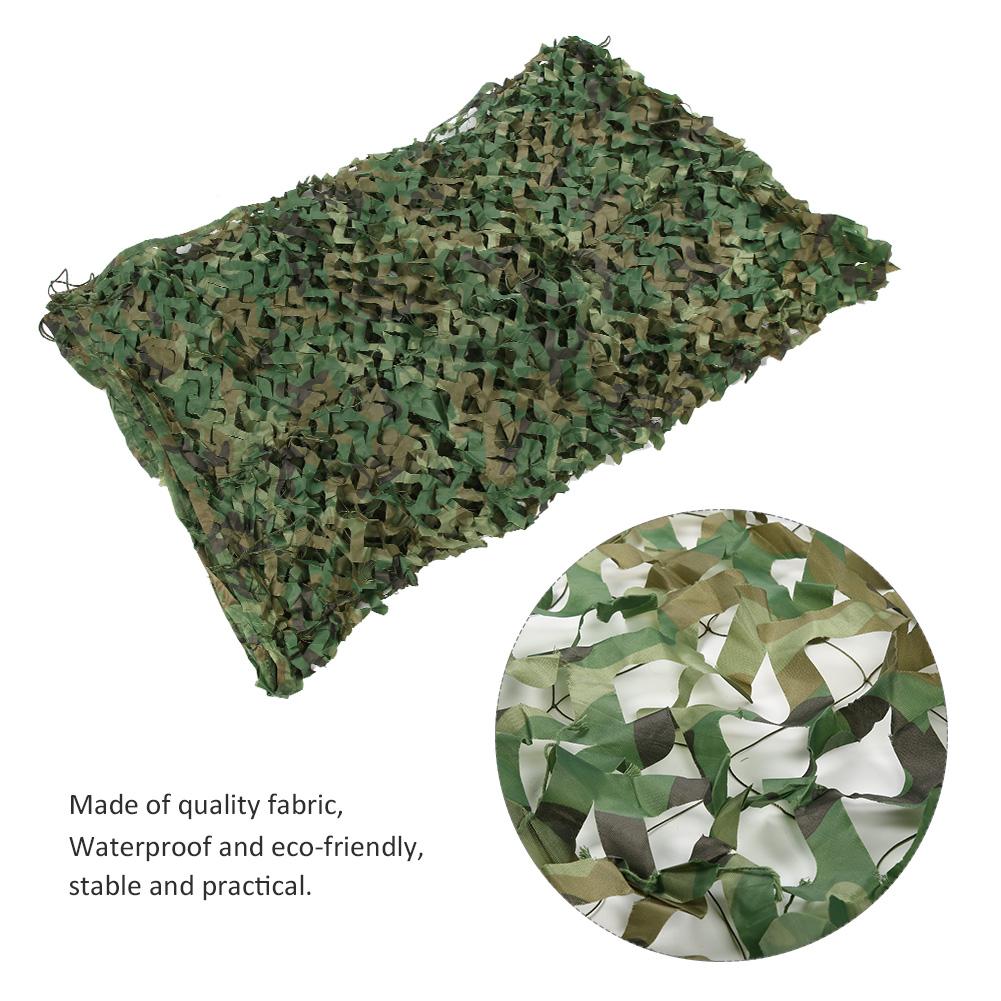 Outdoor Camping Shooting Camouflage Net Jungle Hunting Hiking Sunscreen Sun Shade Net2 X 4m