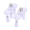 2/3 In 1 E26 E27 To E26 E27 Screw Led Lamp Bulb Base Splitter 1 To 2/3 E27 Light Socket Holder Adapter Extender