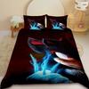 Sonic Cool Duvet Cover Set Bedding Set Comforter Cover for Bedroom Home Decor Children Teens Birthday Gifts