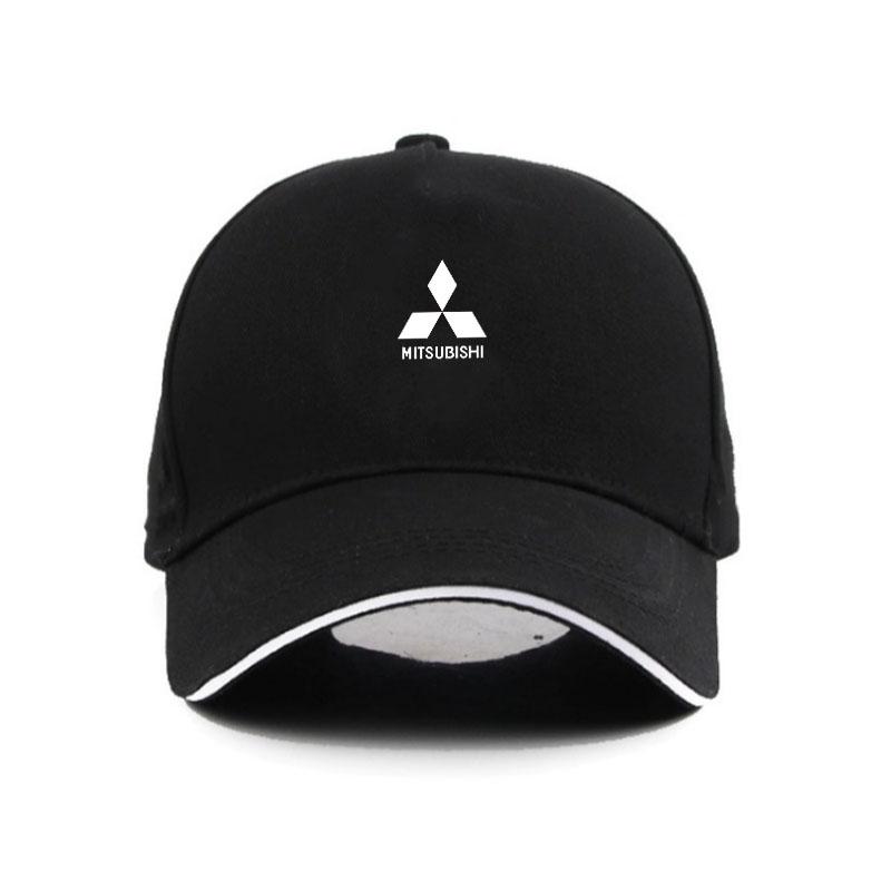 Auto Baseballkappe Auto Logo Sonnenhut für Mitsubishi Ralliart Lancer EX Outlander 3 Xl l200 Pajero 4 ASX