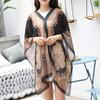 Fashion Women Chiffon Magic Shawl Beach Sunscreen Super Shawl Versatile N9M8