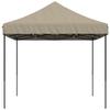 Vidaxl Fällbart Pop-Up Partytält, Taupe, 410X279X315 Cm