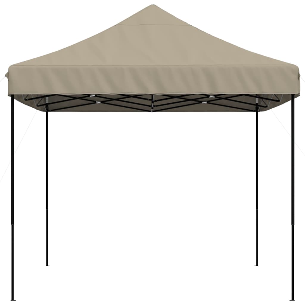 Vidaxl Fällbart Pop-Up Partytält, Taupe, 410X279X315 Cm