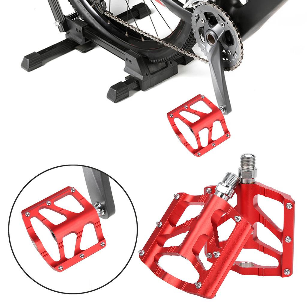 Lightweight Aluminum Alloy CNC Flat Pedal Bicycle Bearing Pedal for Mountain Bike Accessory