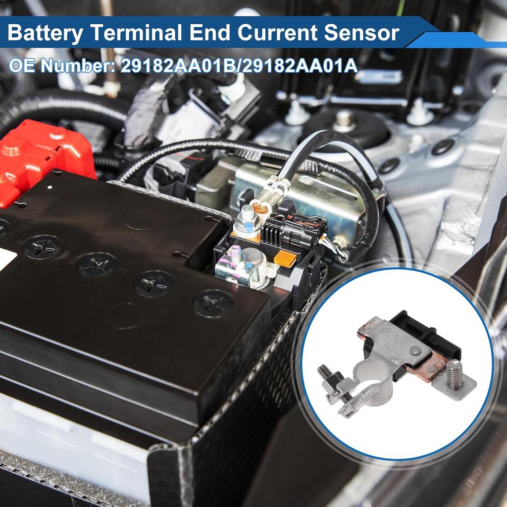 No.29182AA01B Battery Current Sensor for Subaru Outback 2.5 3.6 2015-2019 for Subaru Legacy 2.5 3.6 2015-2019 Battery Terminal End Sensor 1 Pc