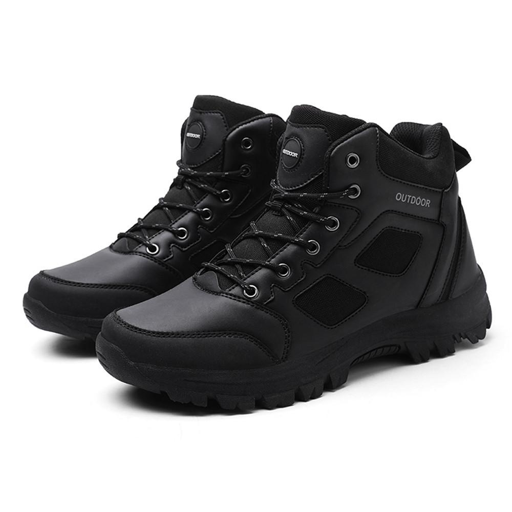 New men's outdoor casual shoes platform hiking shoes short boots snow boots fashion mountain boots sports shoes