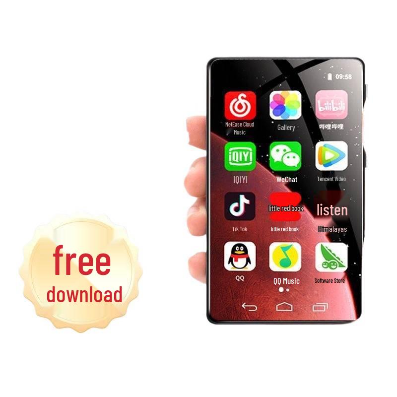 Full-Screen Android Device with Bluetooth for Audio-Visual Novels and Music