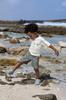 Kids' UV-protected T-shirt - Lassig - Palms Sea Foam 74-80