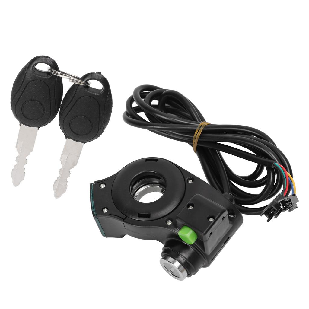 Throttle Grip Handlebar Handle Grip Twist Throttle with Blue Font Display for Electric Bike Motorbike Accessories