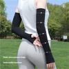 Summer Cycling Sunscreen Ice Sleeve Outdoor Uv Seamless Sleeve Cover Sun Breathable Open Finger Arm Sleeve