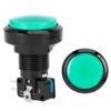 Push Button Switch Versatile Push Button Switch LED Light Green with Microswitch for Different Control Systems