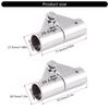 Heavy Duty Stainless Rotating Adapter Coupling Connector Fitting for Marine Piping Applications Yacht Sunshades Support