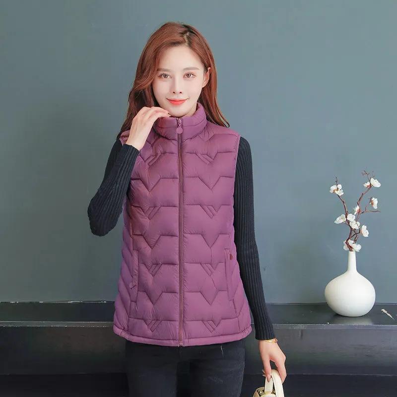 Women's Vests Warm Vest Winter Warm Vest Sleeveless Large Size Vests