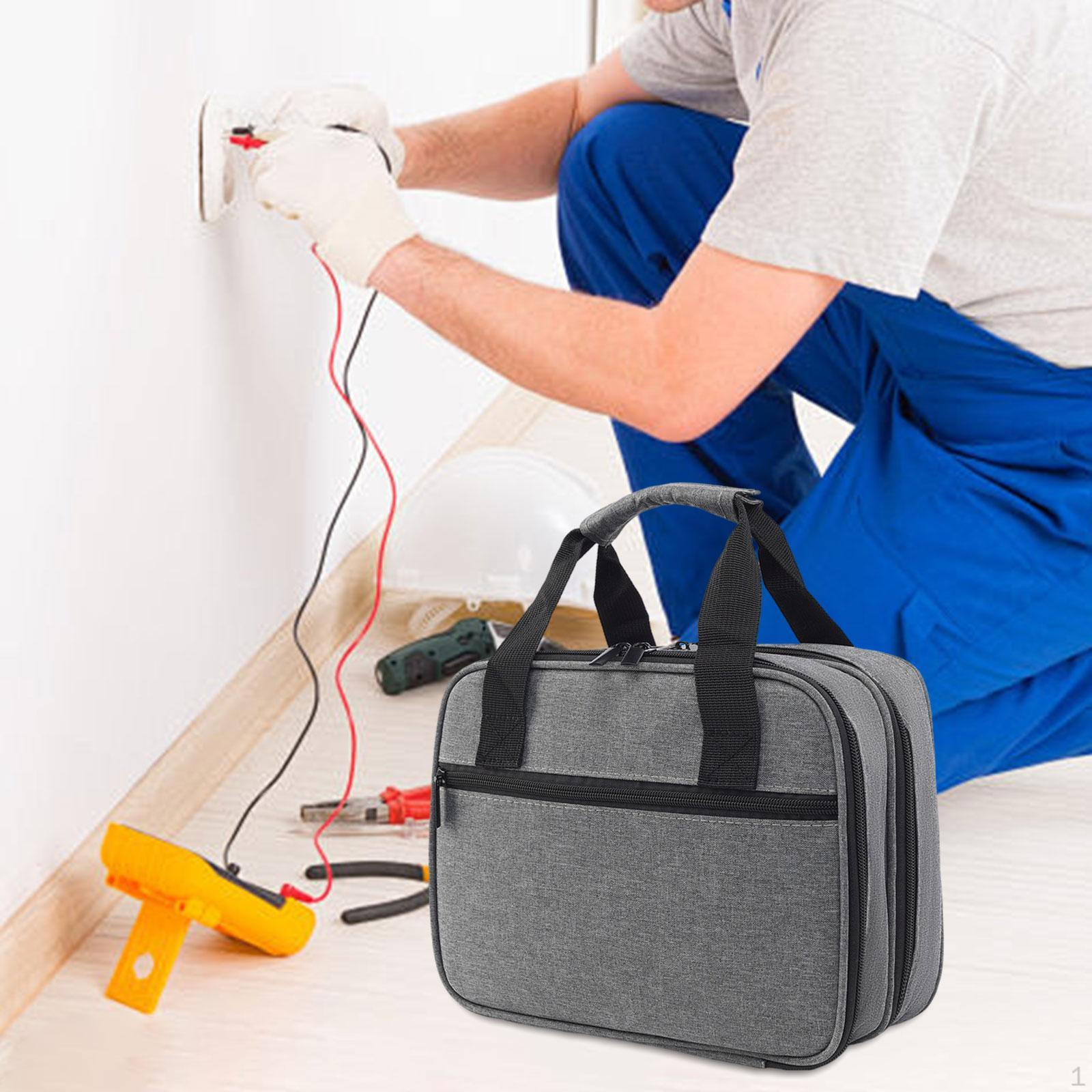 

Сумка для переноски мультиметра ,Органайзер для хранения тестера цепи, Полиэстеровая сумка-держатель, ,для gray