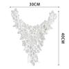 European And American Applique Bead Embroidery Handmade Bead Piece Embroidery Collar Flower Performance Clothing Dress Wedding Collar Decoration