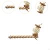 Bird Cage Branch Standing Chewing Toy Wooden Playing Accessories Pet Toys Parrot Stand