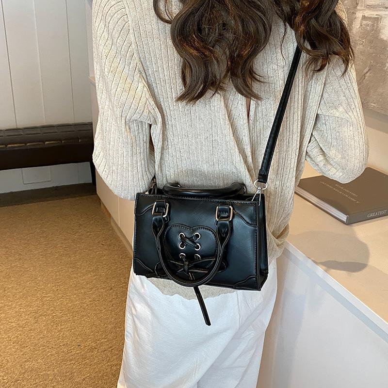 Einfache Umhängetasche mit einem Schultergurt Modische lässige Handtasche Tasche Neue Sommer Einfache lässige quadratische Tasche