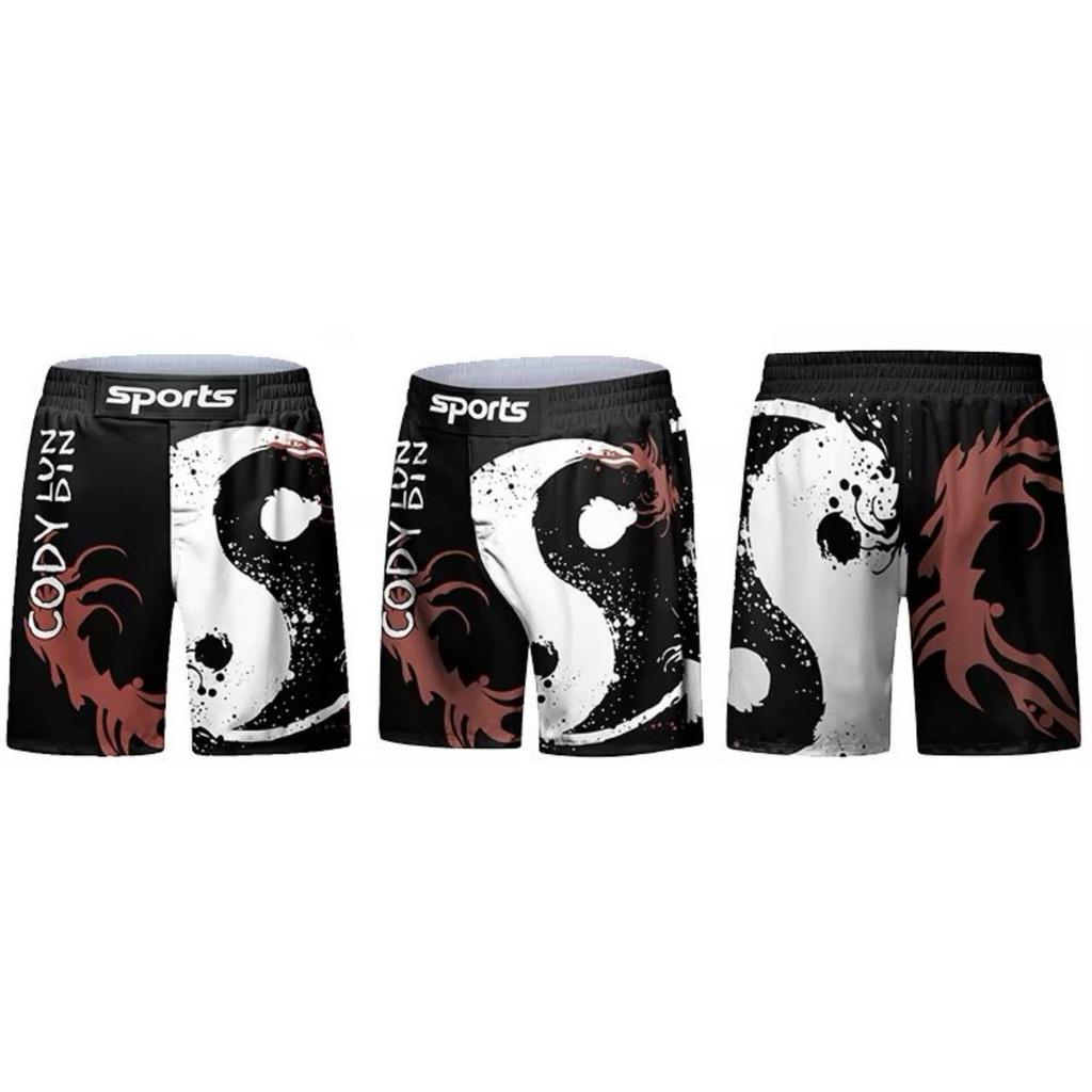MMA Muay Thai Kickboxing Boxing Shorts Mixed Martial Art UFC Boxer Unisex Men Women Pants Fighting Fitness Gym Training Sport Workout