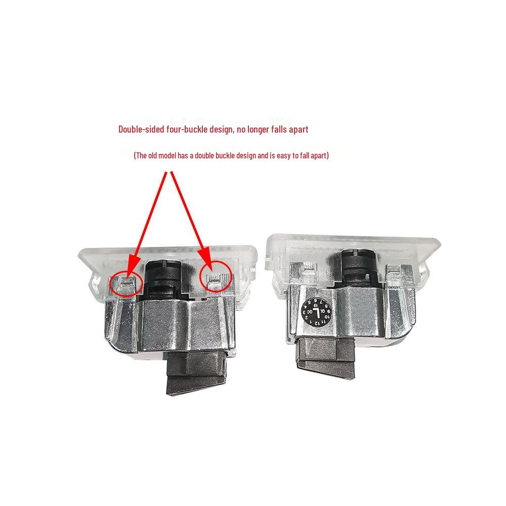 Tesla Model 3 Plug-and-Play Car Door Projection Welcome Light - No Wiring Needed