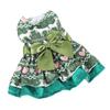 Dog Dress Fashion Cute Christmas Theme Heart Deer Pattern Puppy Summer Dress for Christmas Party