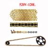 Universal Motorcycle Chain Oil Seal Chain DID O-Ring 520 525 530 428 Chains 120 136 Links for ATV Quad MX Enduro Motard Racing