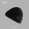 Women's Autumn and Winter Wool Hat Big Head Circumference Versatile Warm Ear Protection Cold Hat Showing Face Small Stars Decorative Knitted Hat Men