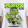 Herren- und Damen-T-Shirts MxPx Rockband Artwork Weiß Kurzarm Alle Größen Unisex