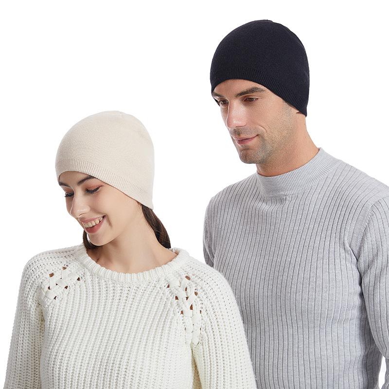 Winter Fashion Warm Hat for Women - Solid Colour Couple's Knitted Hat Outdoor Cycling Sports Hat Student Beanie Hat