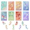 8 Cartoon Little Mermaid Stickers Hand DIY Decorative Hand Account Mobile Phone Case Decoration Waterproof Stickers