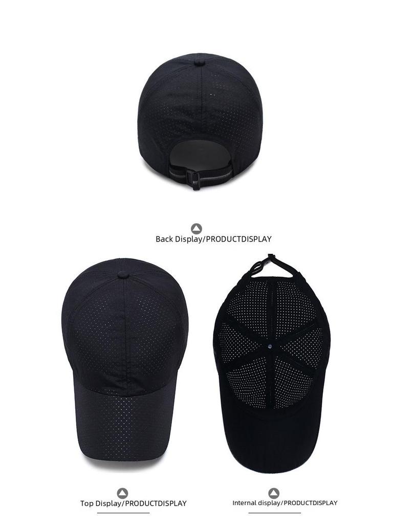 Unisex Outdoor Sun Protection Quick-Dry Mesh Baseball Cap