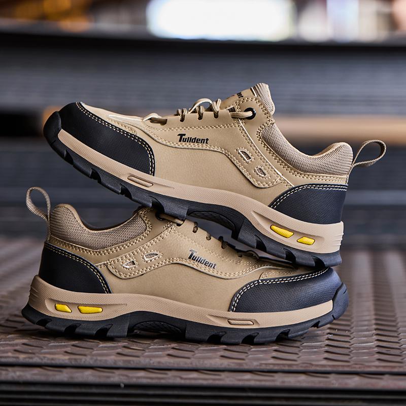Men's Safety Shoes, Puncture Resistant Work Shoes, Men's Protective Shoes, Wear-resistant Work Boots  Tactical Boots