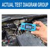 Tester di corrente per automobile con display LCD retroilluminato e luce LED, indicatore per auto per rilevamento di corrente
