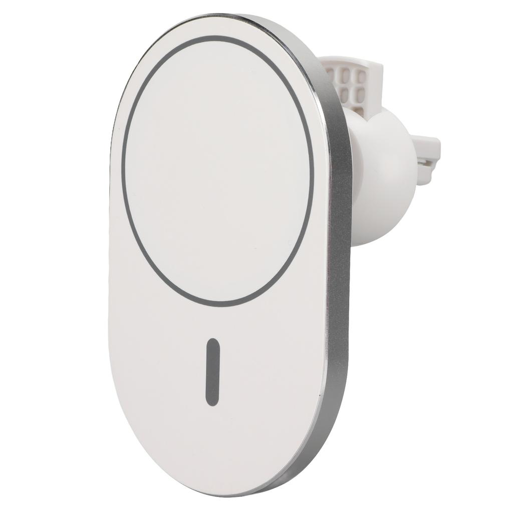 Magnetic Wireless Car   360 Degree Rotation Round 15W Strong Magnet Phone Wireless   for Car Home