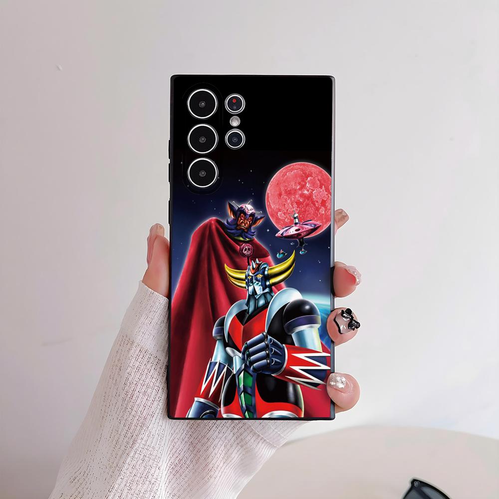 UFO cool R-Robot Grendizer Phone Case for Samsung S series s21 s22 s23 s24 s25 FE Plus Ultra TPU Soft to Skin-friendly case