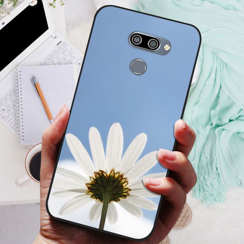 for LG K50 Q60 Case K 50  Soft TPU Silicone Phone Covers for LG Q60 LGK50 K 50 LGQ60 Case Bumper  Q 60 Shockproof Coque Cover
