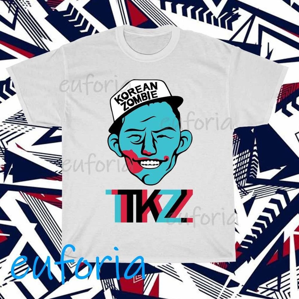 

New Korean Zombie MMA Fighter Logo T-Shirt Funny Size S to 5XL M
